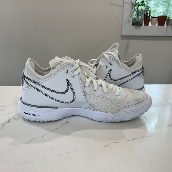 Nike LeBron NXXT Gen White/Metallic Silver Size 12 DR8784-101 2024